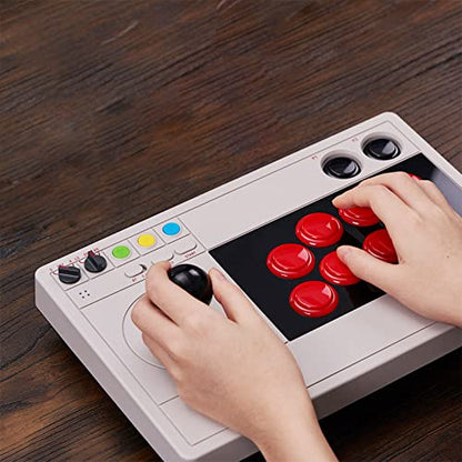 Larcele 30MM Console Box Push Button for Arcade Game Projects YXJKG-01 | 12 Pcs, 6 Colors, DIY Plug-in Replacement Switch Part - size: 30MM