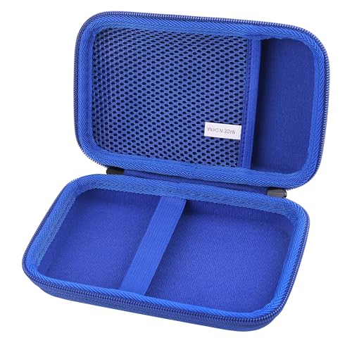Hard EVA Carrying Storage Case Compatible with Retroid Pocket Flip 2 / Retroid Pocket Classic Retro Game Handheld Console Protective Travel Storage Box (Blue) - color: Blue