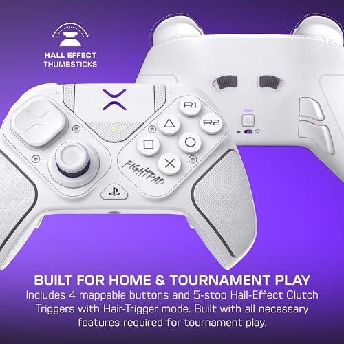 Bundle of Turtle Beach Atlas 200 Wired Gaming Headset Officially Licensed for PS5 & PS4 - White + Victrix Pro BFG Reloaded Wireless Gaming Controller Officially Licensed for PS5, PS4, PC - White - color: White Bundle