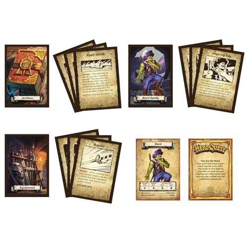 Avalon Hill HeroQuest Spirit Queen's Torment Quest Pack, Requires HeroQuest Game System to Play, Dungeon Crawler Games, Ages 14+, 2-5 Players, Strategy Games