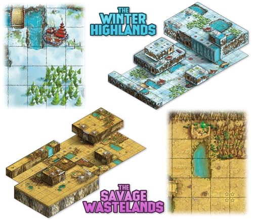 Gamelyn Games Tiny Epic Tactics Map Pack, Board Game Accessory Expansion | Gamelyn Games Tiny Epic Tactics Map Pack; board game accessory expansion
