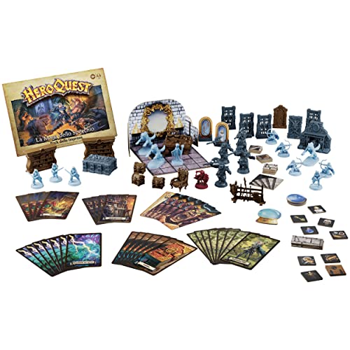 Avalon Hill, HeroQuest The Mirror Magician, Enterprise Pack, Fantasy Adventure Game in Dungeon Crawler Style - style: THE MIRROR MAGA