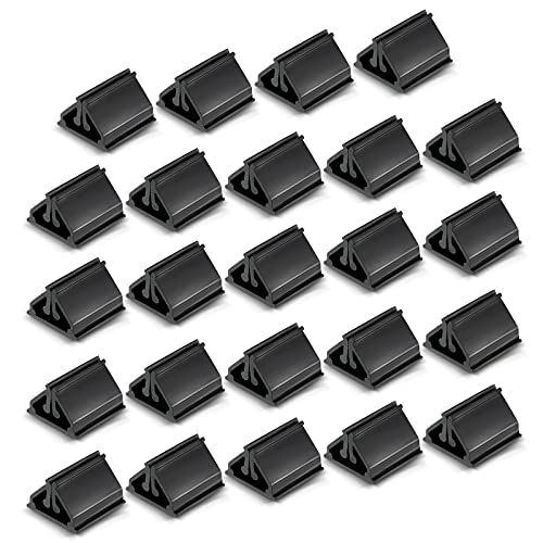 Maitys 24 Pcs Plastic Game Piece Card Stands Holder Plastic Board Pieces Markers DIY Playing for Board Game Party Favor(Black) - color: Black
