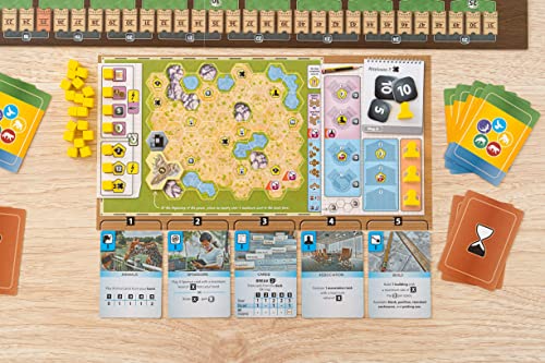 Capstone Games Ark Nova Zoo Management Strategy Board Game for 1-4 Players | Card Drafting, Zoo Building, Hand Management Game with High Replayability - style: Ark Nova