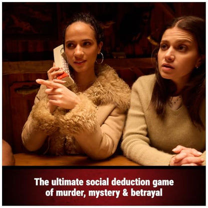 Spin Master Games Murder Phone Social Deduction Party Game | A Game of Betrayal For Families & Adults, Use The Interactive Phone To Save Your Friend, For 4-10 Players, Ages 13 & Up