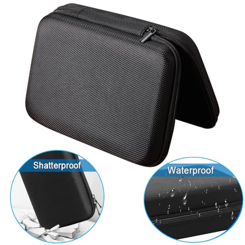 ADVcer 80 Slots Switch Game Case, Waterproof Hard Shell Nintendo Switch Game Card Holder Cartridge with Detachable Wrist Strap for SD Cards, Nintendo Switch or Switch OLED, PS Vita, PSP Games Storage