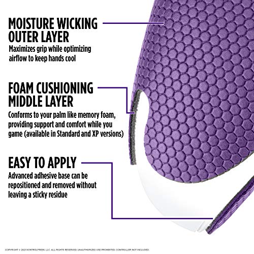 KontrolFreek Performance Grips for Xbox One and Xbox Series X Controller (Galaxy Purple) - color: Galaxy Purple