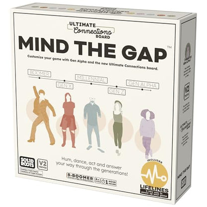 Spin Master Games, SolidRoots Mind The Gap Ultimate Connections, Amazon Exclusive, Trivia for Generations, Family Game Night, 4+ Players, Stocking Stuffer Gift Ideas for Ages 8 & Up