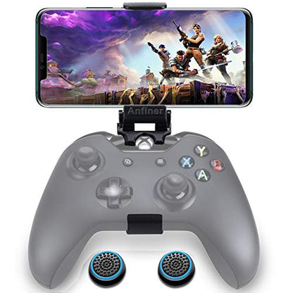 Controller Mobile Phone Holder/Cellphone Mount/Clip Compatible with Microsoft Xbox/Xbox One/Xbox Series X/S/Xbox Elite 1 /Series 2 /Steelseries Nimbus Controllers（not Controller