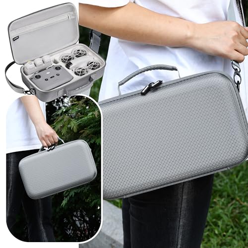 NEO Case, Waterproof hard Carrying Case for DJI NEO, Travel Storage Bag for DJI NEO Fly More Combo, Compatible RC-N3/N2 remote controller/Intelligent Flight Battery/Charging Hub and Accessories