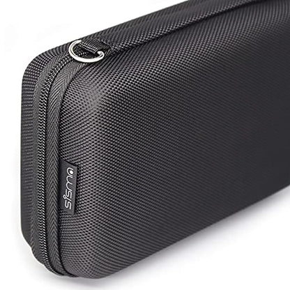 sisma 80 Switch Game Case Compatible with Nintendo Switch/Switch 2 Games & PS Vita Cartridges, Hard Shell Card Holders Organizer Storage Case Travel Portable Carrying Bag - color: Black