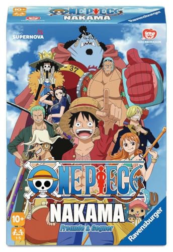 Ravensburger 24869 One Piece Nakama – A Cooperative Board Game and Card Game for 1-5 Anime Fans from 10 Years, in The World of One Piece