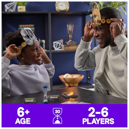 Spin Master Games, Star Wars Hedbanz, Hilarious Picture Guessing Board Game Featuring Classic & Modern Characters, Star Wars Trivia, for Family & Kids, 2-6 Players, for Ages 6 & Up - style: Star Wars Hedbanz