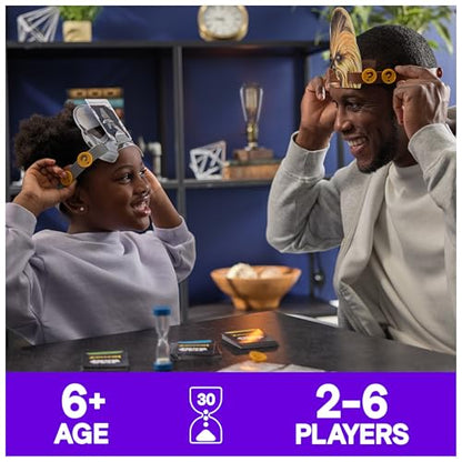 Spin Master Games, Star Wars Hedbanz, Hilarious Picture Guessing Board Game Featuring Classic & Modern Characters, Star Wars Trivia, for Family & Kids, 2-6 Players, for Ages 6 & Up - style: Star Wars Hedbanz