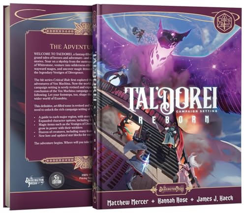 Tal’Dorei Campaign Setting Reborn Book