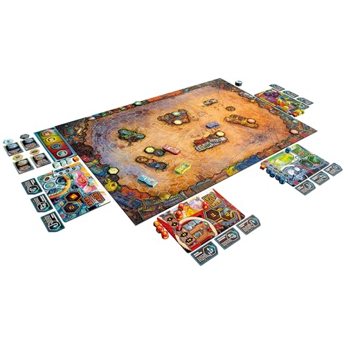 Rebellion Unplugged: Joyride: Survival of the Fastest - Car Combat Board Game, Battle On Maps & Racetracks, Ages 12+, 2-4 Players - style: Base Game