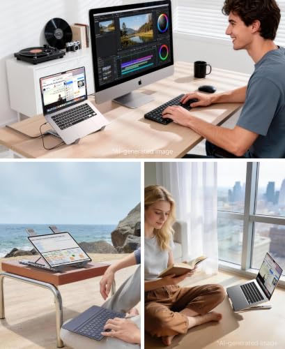 Laptop Docking Station Stand,11 in 1 Laptop Dock Stand with 4K HDMI | 4K@60Hz HDMI, 2 USB A 3.0, 2 USB A 2.0, PD 100W, USB C 3.0+SD&TF+Audio Compatible with Mac Pro/Air/Dell/HP/Surface/Lenovo - style: M92 11 in 1