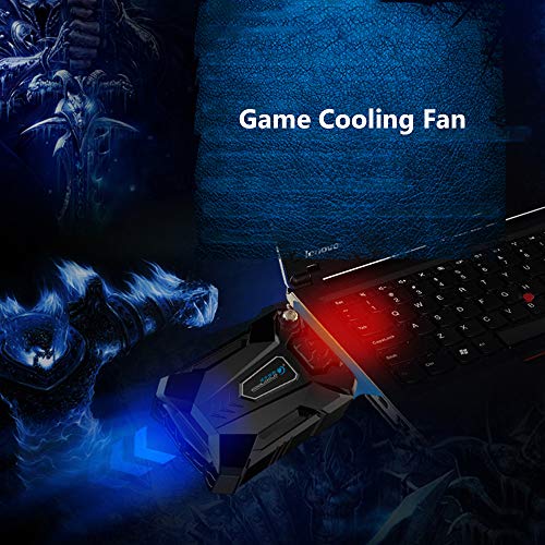 Ejoyous Laptop Cooler with Vacuum Fan, Portable Notebook Laptop Cooler USB Air Extracting Cooling Vacuum Fan Radiator Gaming Laptop Fan with Silent Design