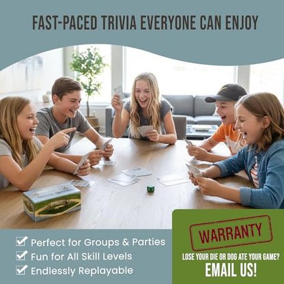 Grandma Smiley's Baseball Gifts for Kids 8-12, Trivia Game Edition, Sports Games, 500 Trivia Cards, Baseball Card Game, Games for Kids and Adults Ages 10 and Up