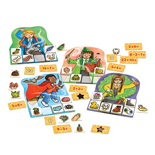 Orchard Toys Moose Games Magic Maths Game. an exciting and spellbinding Math Game. for Ages 5-7 and for 2-4 Players - style: Magic Maths