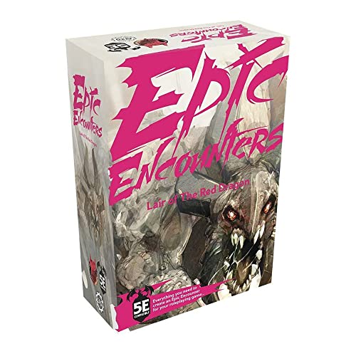 Steamforged Games Epic Encounters Bundle: Lair of the Red Dragon and Shrine of the Kobold Queen | Red Dragon and Shrine of the Kobold Queen