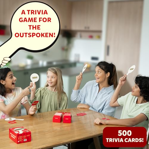 Skillmatics Card Game - DIBS, Fast-Paced Trivia Game, Fun & Educational Game for Family, Friends, and Parties, Quick Thinking, 10 Categories, Gifts for Kids, Teens, and Adults Ages 8, 9, 10 & Up