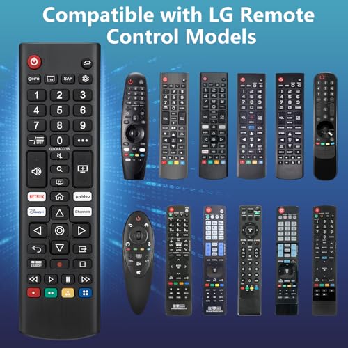 Universal for LG Smart TV Remote Control Replacement (Pack of 2) - color: for LG TV