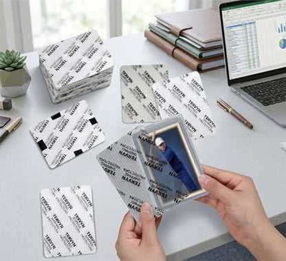 960 Pack Trading Card Shipping Protectors-3.5 x 4.5 inches | Translucent - Premium Ultra Strong Plastic Inserts, Hobby Card Transport Supplies，Trading Card Shipping Supplies - size: 960pcs