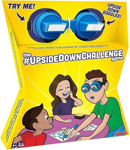 Vango The Original UpsideDownChallenge Game for Family & Kids | Fun Challenges with Upside Down Goggles | Hilarious for Game Night & Parties | 2-6 Players, Ages 8+ (Standard Edition)