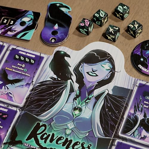 Dice Throne Box Game - Strategic Dice & Card Battler (Raveness) - style: Raveness