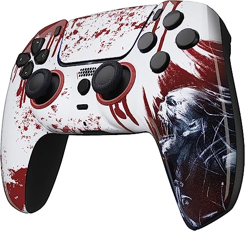 Custom Controllerzz Custom Wireless Controller Compatible with PS5 - Multiple Designs Available (PS5 Bloody Zombie) - color: PS5 Bloody Zombie