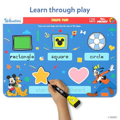 Skillmatics I Can Write Disney Junior Mickey Mouse - Reusable Preschool Learning Activities, Educational Toy and Game, Back to School Supplies, Gifts for Students, Kids, Toddlers Ages 3, 4, 5, 6 - style: 9. I Can Write Disney Mickey
