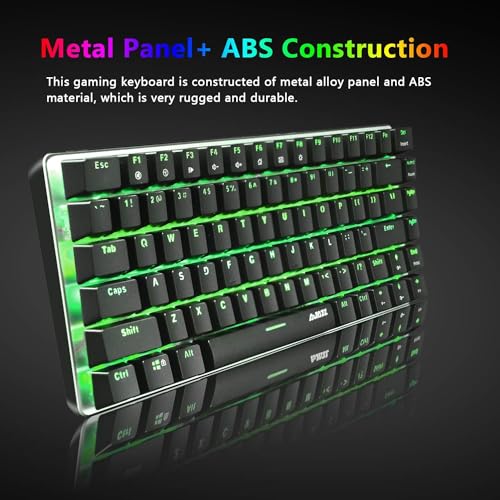 Gaming Keyboard and Mouse and Mouse Pad,Wired Green Backlit Mechanical Keyboard,Superlight RGB Gaming Mouse,12000DPI Optical Sensor,6 Programmable Buttons Mice for PC Gamers - color: Green Backlit