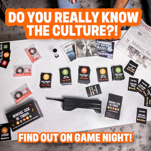 Black Culture Trivia Card Game | Fun Multi-Generational Party Game for Adults & Teens | 5 Categories | 250 Trivia Cards & Sand Timer | Great for Game Nights & Family Gatherings!