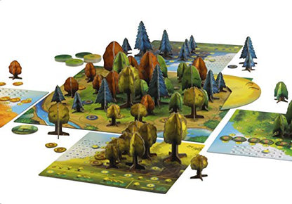 Blue Orange Games Photosynthesis Board Game - Award Winning Family or Adult Strategy Board Game for 2 to 4 Players. Recommended for Ages 8 & Up. | lawn-game-equipment - style: Photosynthesis Board Game