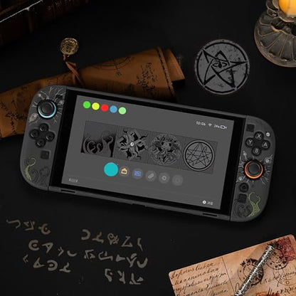 GeekShare Slim Protective Case Compatible with Switch 2 (2025), Anti-Scratche and Shock-Absorption Dockable Hard Shell for Switch 2 Game Console - CTHULHU - color: CTHULHU