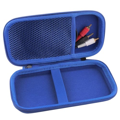 WAIYUCN Hard Carrying Case Compatible with RG476H Retro Game Console Handheld Game Protective Case (blue) - color: blue