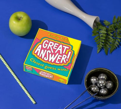Hygge Games Great Answer! Fun Family Trivia Game | Closest Guess Wins