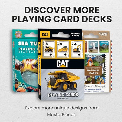 MasterPieces Family Games - Caterpillar Playing Cards - Officially Licensed Playing Card Deck for Adults, Kids, and Family - style: Caterpillar