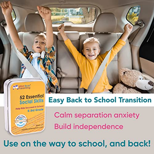 Mind Brain Emotion 52 Essential Social Skills Lessons & Teaching Tool Kit - Social Emotional Learning Activities for Parents, Teachers, School Counselor (Kindergarten, Elementary Kids) - style: Social Skills