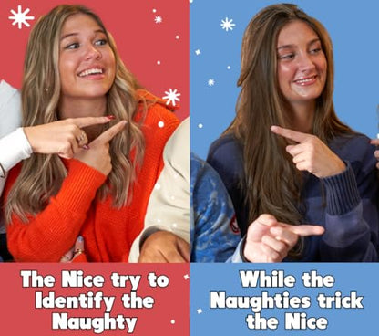 OFF TOPIC Secret Santa: A Mystery Christmas Party Game - Figure Out Who's Naughty and Who's Nice - Christmas Game for Adults