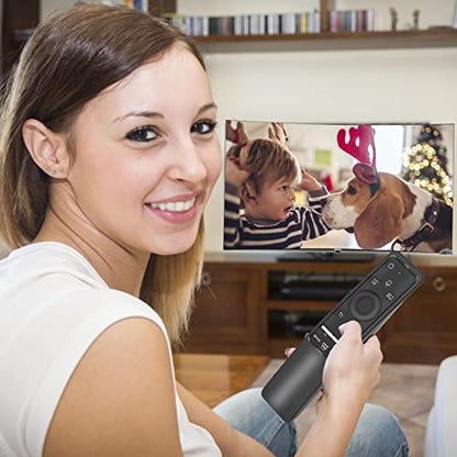 Case Compatible with Samsung Smart TV Remote Controller BN59 Series, Light Weight Silicone Cover Protector Shockproof Anti-Slip Remote Skin Sleeve - Black - color: Black
