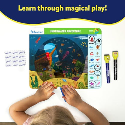 Skillmatics Preschool Learning Activity – Search and Find, Flashlight Magic | Educational Game for Kids, Toddlers Who Love Toys, Art & Craft Activities, Screen-Free, Gift for Girls and Boys Ages 3-6 - style: Search & Find Flashlight Magic