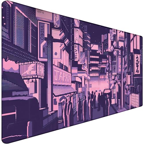 Large Mouse Pad Office Desk Pad Gaming, Kyoto | Durable Waterproof Non-Slip Base Long Large Gamer DeskMat for Home Office Gaming Work - color: Kyoto, size: 31.5" x 15.7"