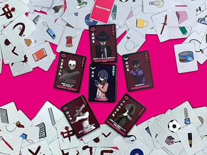 Dying Message Werewolf Style Hidden Identity Social Deduction Party Game | mystery clues decoding tabletop, fits 4-15 players, portable compact box, adults teens family gatherings