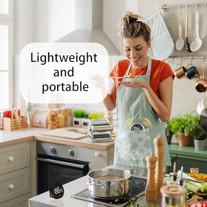 Digital Kitchen Timers, Magnetic Rotary Timer with Large LED Display, 3 Volume Levels, 0-199Min Countdown/Up, Easy Operation for Cooking, Studying, Fitness, Kids & Seniors - color: Black
