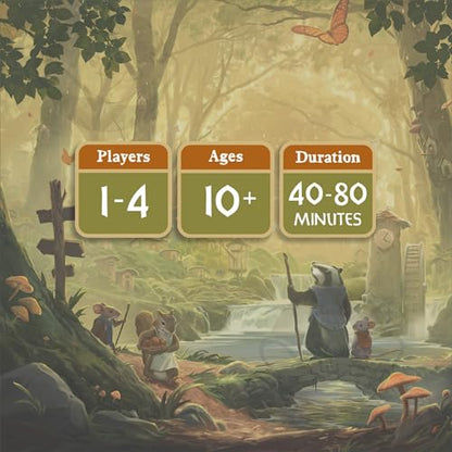 Everdell Spirecrest Expansion Board Game for 1–4 Players, Age 10+ | Discover new journeys and challenges with the Everdell Spirecrest Expansion.