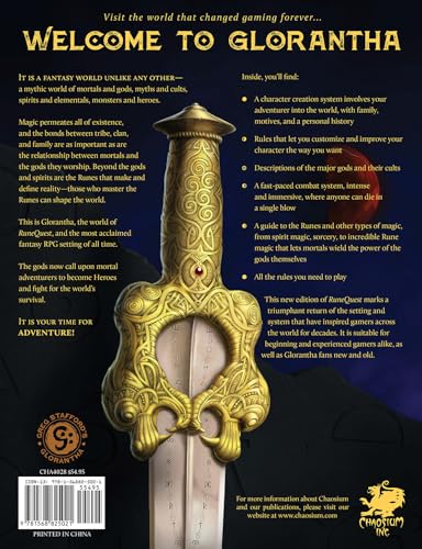 RuneQuest: Roleplaying in Glorantha