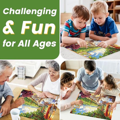 Jigsaw Puzzles 500 Pieces for Adults Natural Wine Estate, 500 Piece Vineyard 500 Piece Puzzles for Adults, Activity Game, Puzzle Great Gift for Friends 20.5 * 15 Inch - style: Wine Estate