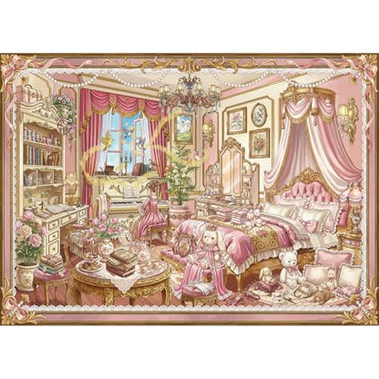 HUADADA-*Bedroom*-Jigsaw Puzzles for Adults 1000 Pieces,Puzzles 1000 Pieces, Interlock Perfectly No Dust, Impossible Difficult Hard Fun 1000 Piece Jigsaw Puzzles for Adults-1:1 Poster - color: Bedroom